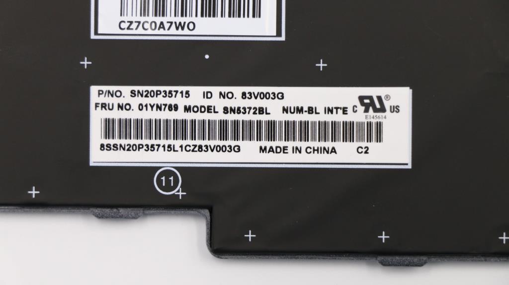 Lenovo 01YN769 Fru Como Nm Ltn Kbbl Sv Use