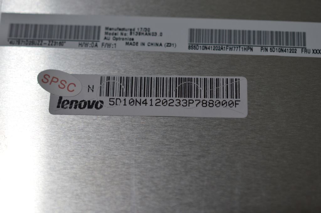 Lenovo 13.9" FHD Display, Anti-Glare, Standard Brightness - 5D10N41202