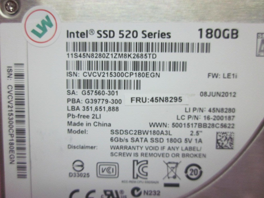 Lenovo Solid State Drives - 45N8295