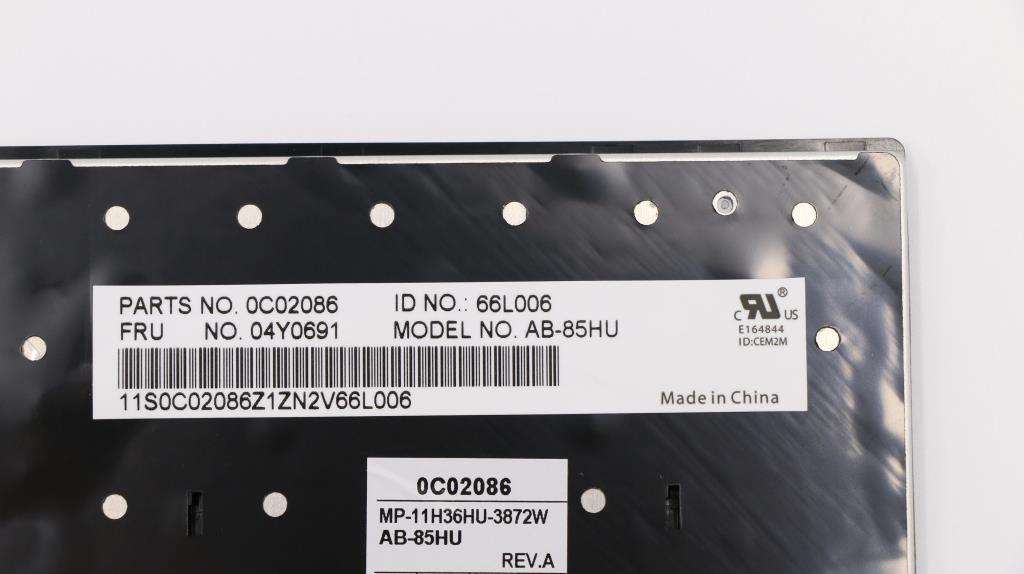 Lenovo Ki Keyboards Internal - 04Y0691