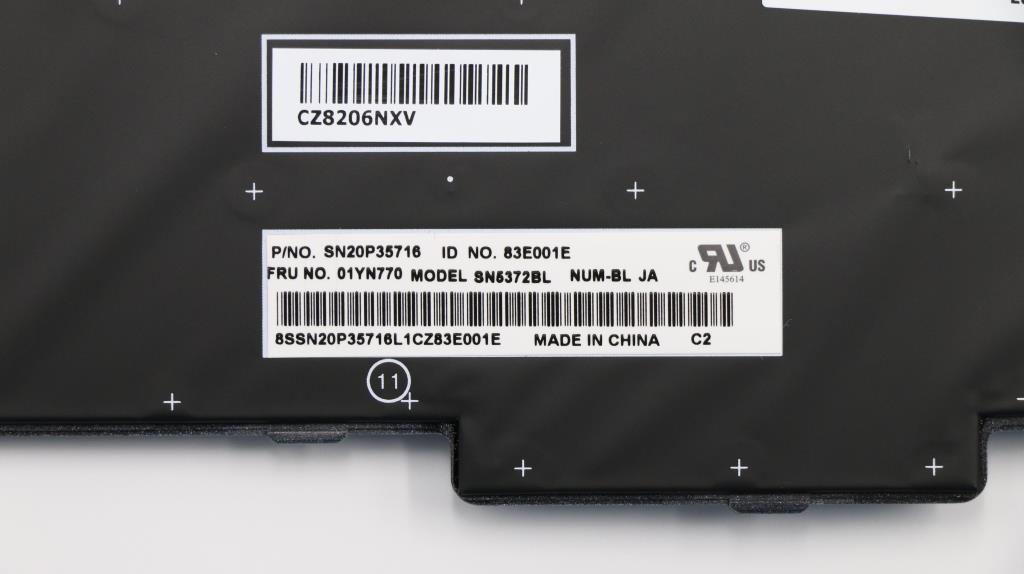 Lenovo 01YN770 Fru Como Nm Ltn Kbbl Sv Jp