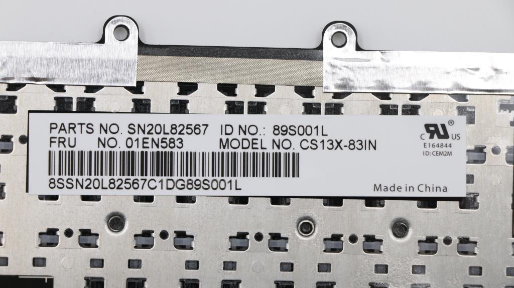 Lenovo Nb Keyboard Keyboard N/Bl Chy - 01EN583