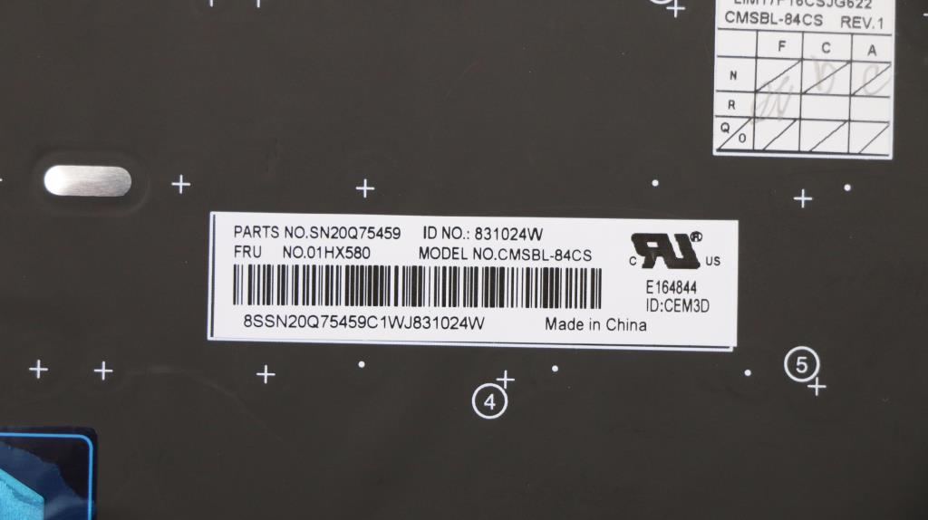 Lenovo Fru Como Slasmchykbblbkczs - 01HX580