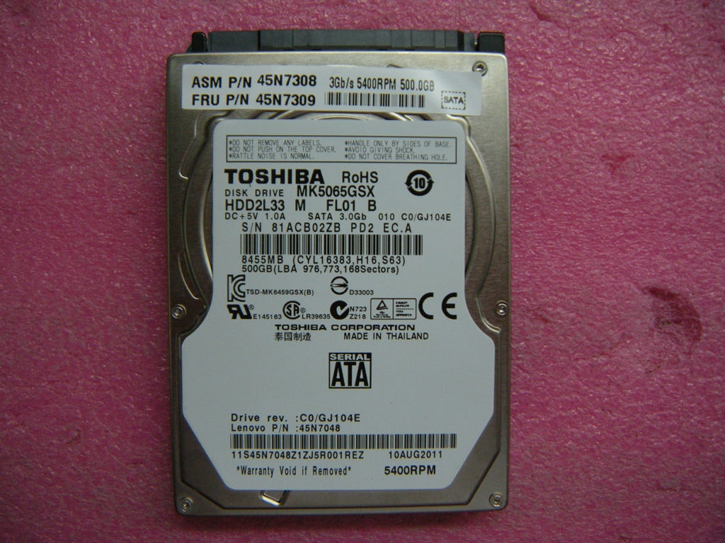 Lenovo Replacement Part - 45N7309