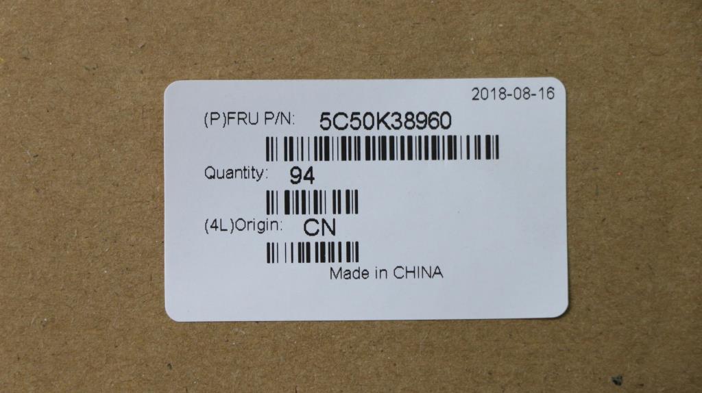 Lenovo Ci Cards Misc Internal - 5C50K38960