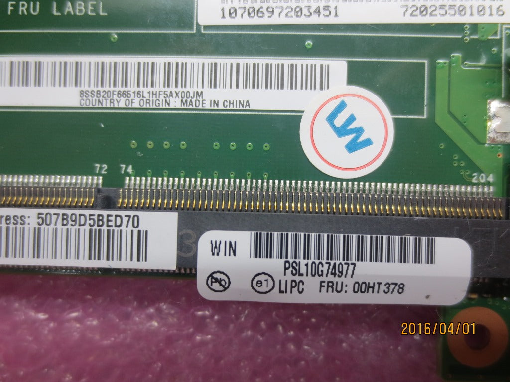 Lenovo Pl System Boards - 00HT378