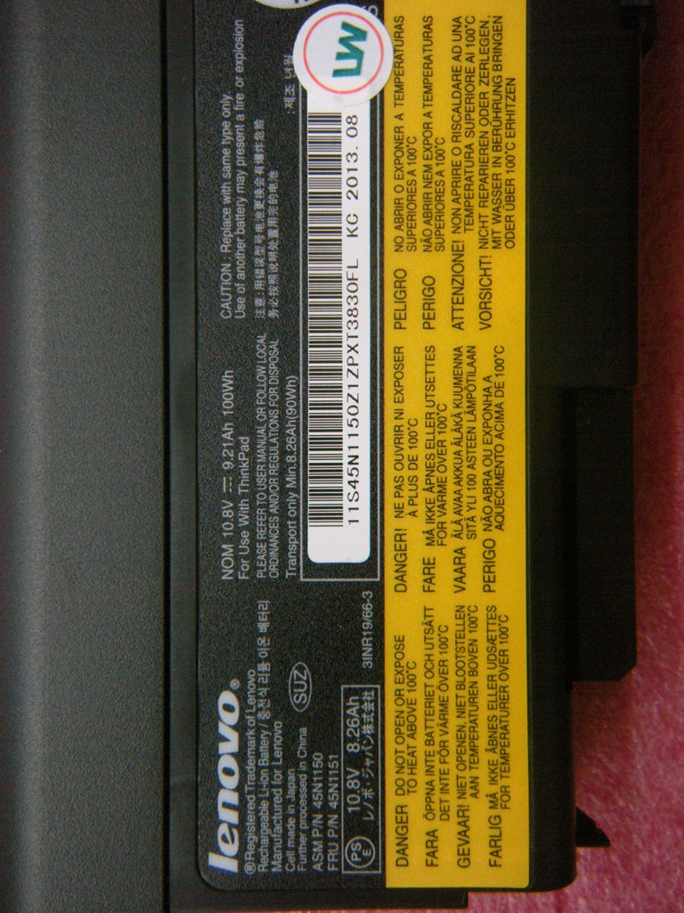 Lenovo 45N1151 Ba Rechargeable Batteries