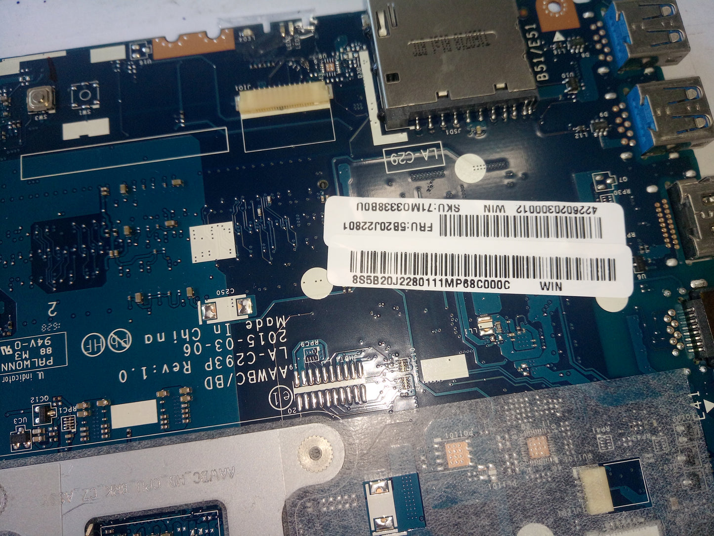 Lenovo Pl System Boards - 5B20J22801
