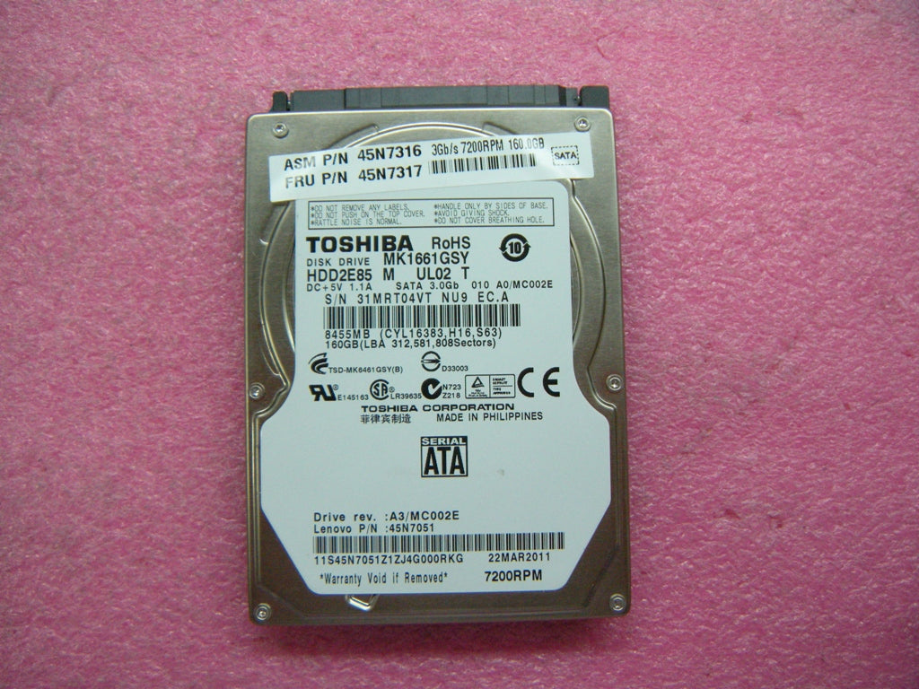 Lenovo Lenovo Part @ - 45N7317