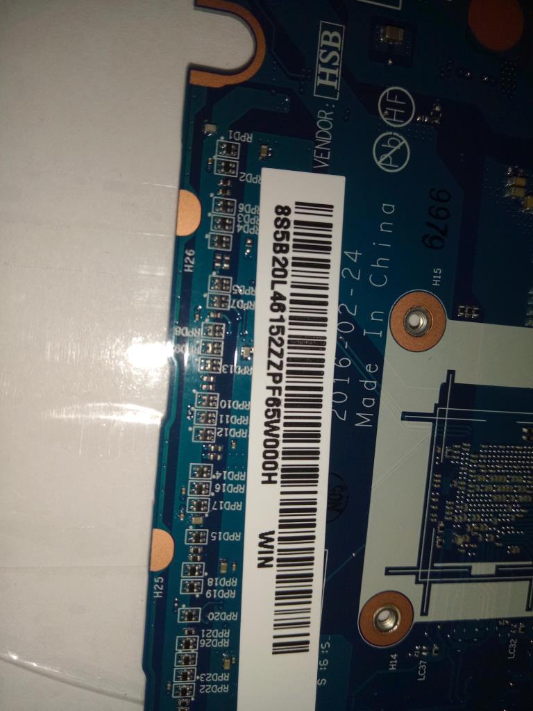 Lenovo 5B20L46152 Pl System Boards