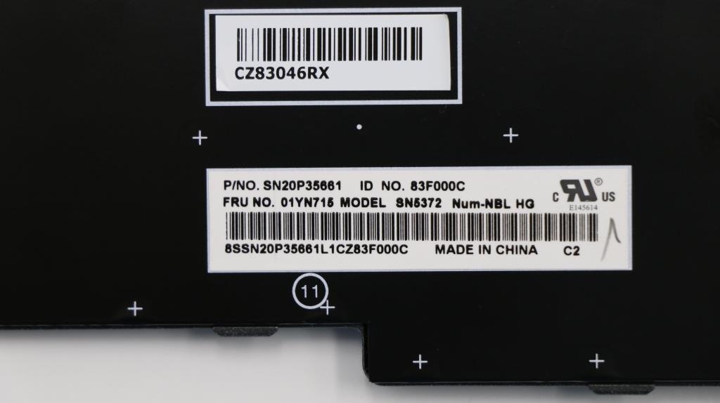 Lenovo 01YN715 Fru Como Nm Ltn Kb Sv Hu