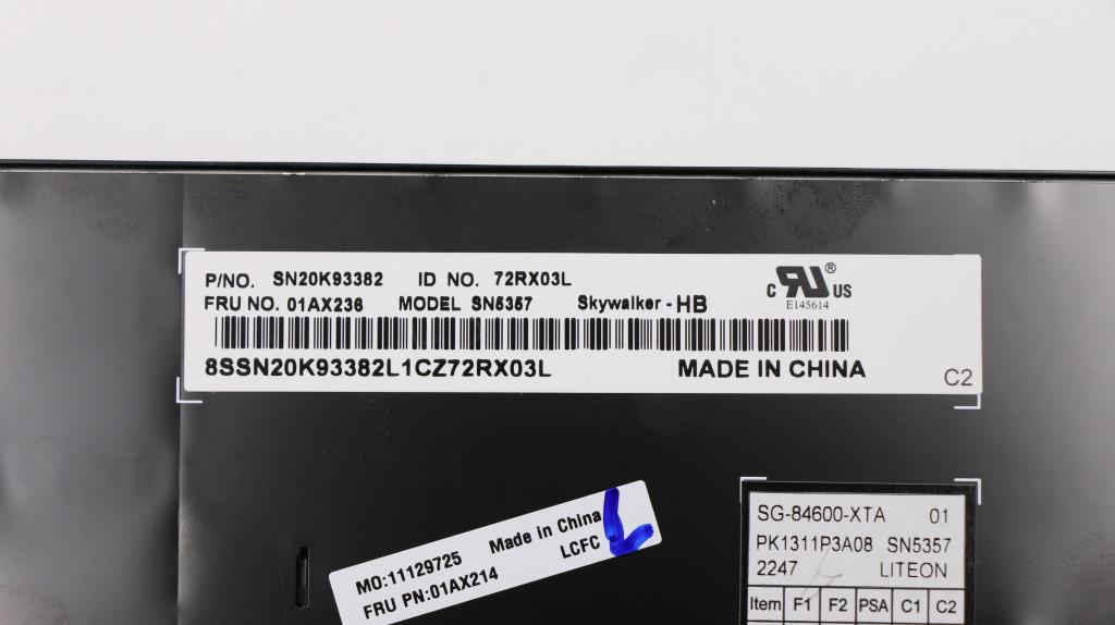 Lenovo Skywalkerkbd,Il,Ltn - 01AX214