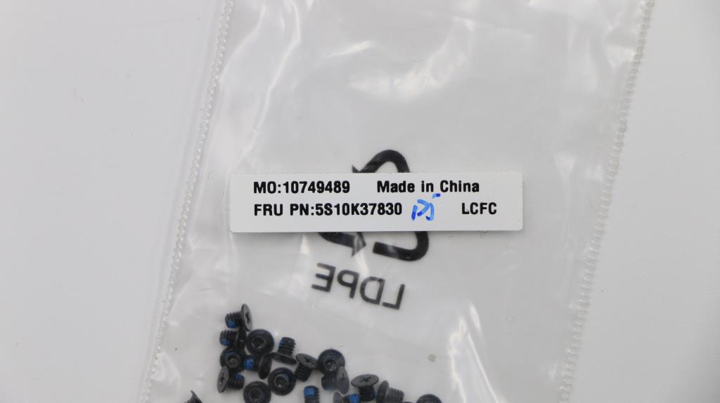 Lenovo Ks Kits Screws And Labels - 5S10K37830