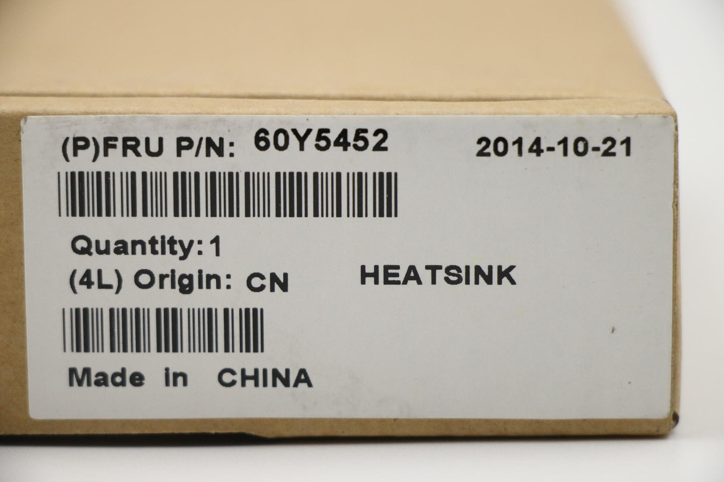 Lenovo Heatsk Fanlv Furukawa - 60Y5452