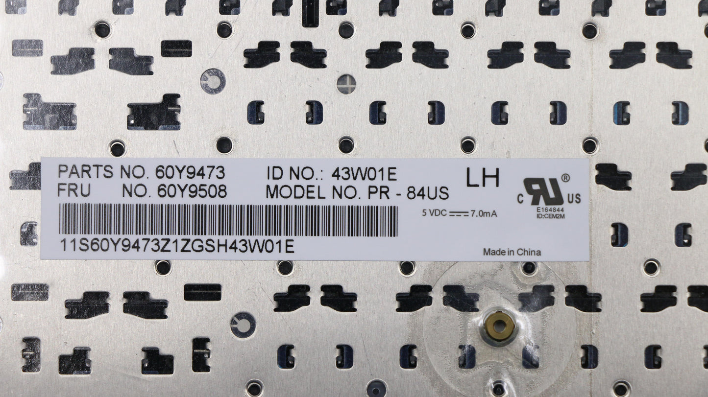 Lenovo Keyboard Pr-Keyboard Use - 60Y9508