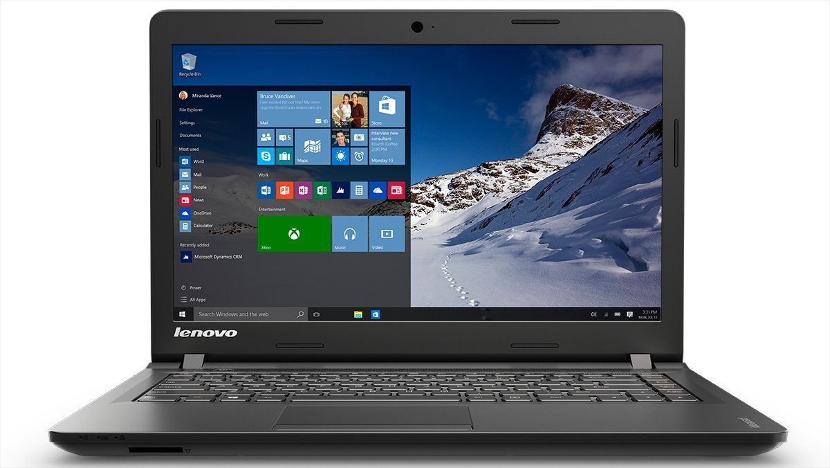 Lenovo 100-15IBY Ideapad 15.6" Laptop - 80MJ00G2US