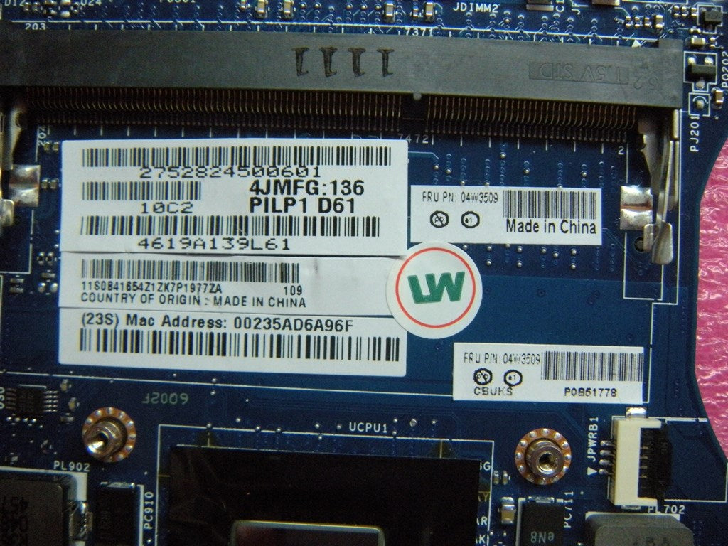 Lenovo 04W3509 - Part