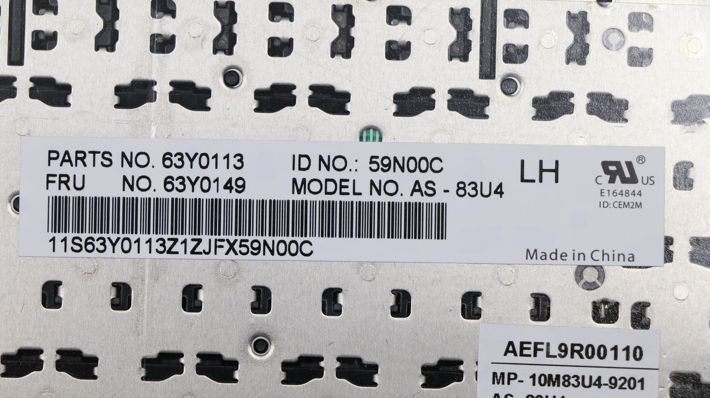 Lenovo Keyboard Ml-Keyboard Usi - 63Y0149