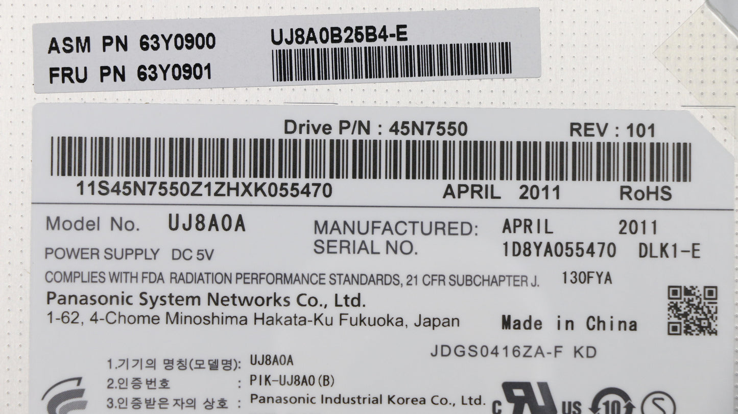 Lenovo Optical Drives - 63Y0901