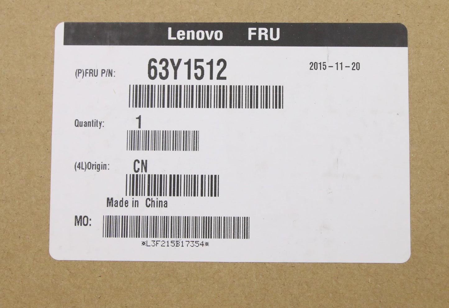 Lenovo Cdpop K0 I5-540M - 63Y1512