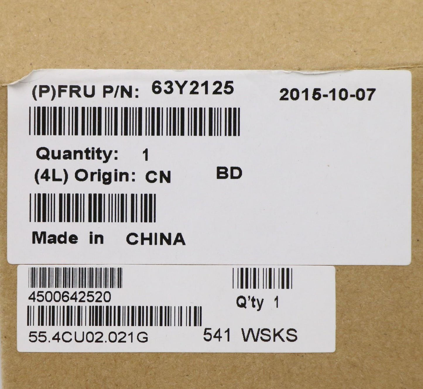 Lenovo Ci Cards Misc Internal - 63Y2125