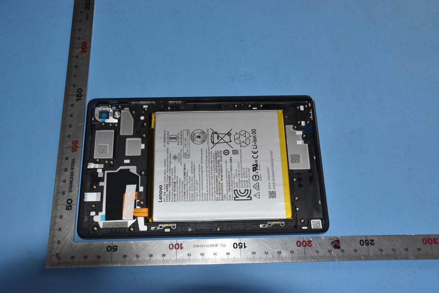 Lenovo Tb-8705X Rear Cover_Sil And712 - 5P68C16901