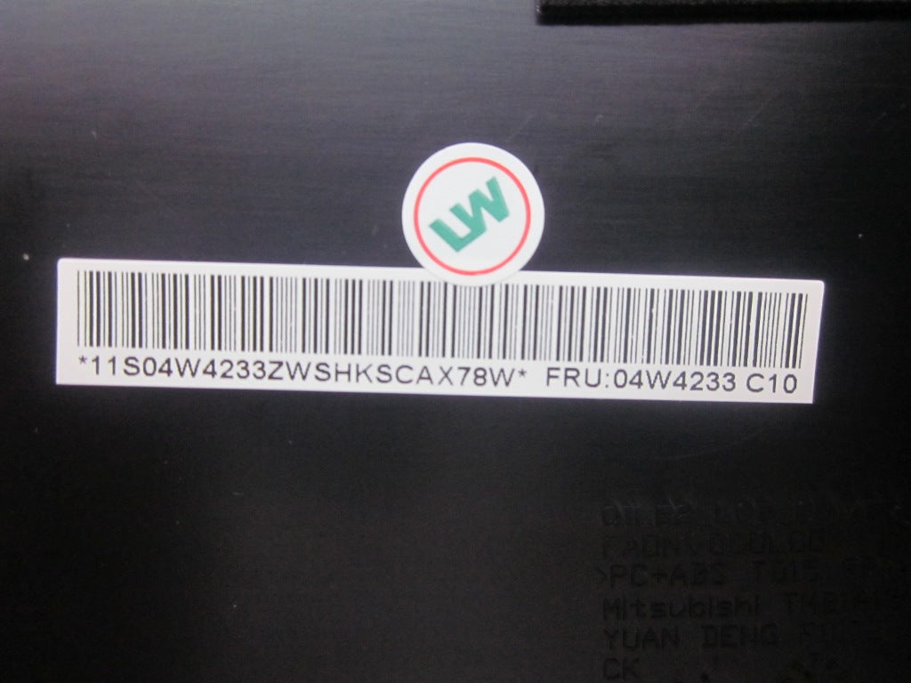 Lenovo Cover Lcd Cover 15W Black Pl - 04W4233