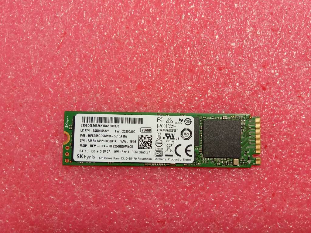 Lenovo 5SD0L56326 Hynix Hfs256Gd9Mnd-5510A 256G