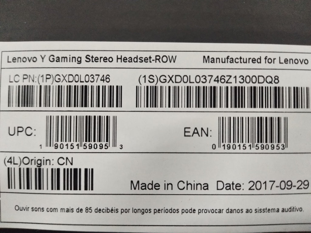 Lenovo Audio Bo - 01FJ004