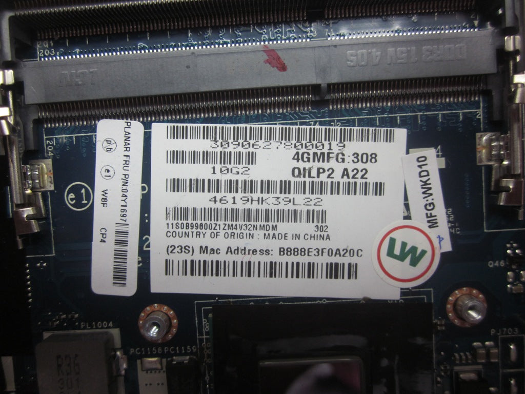 Lenovo Replacement Part - 04Y1697