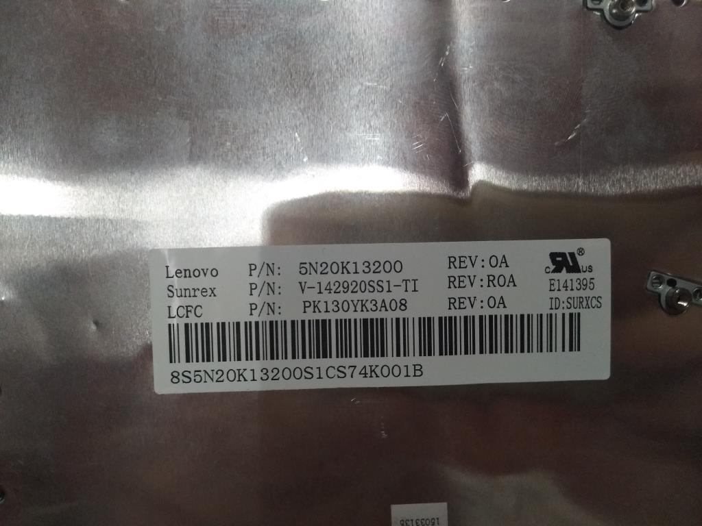 Lenovo Ki Keyboards Internal - 5N20K13200