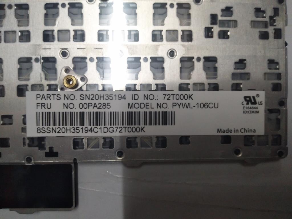 Lenovo Ki Keyboards Internal - 00PA285