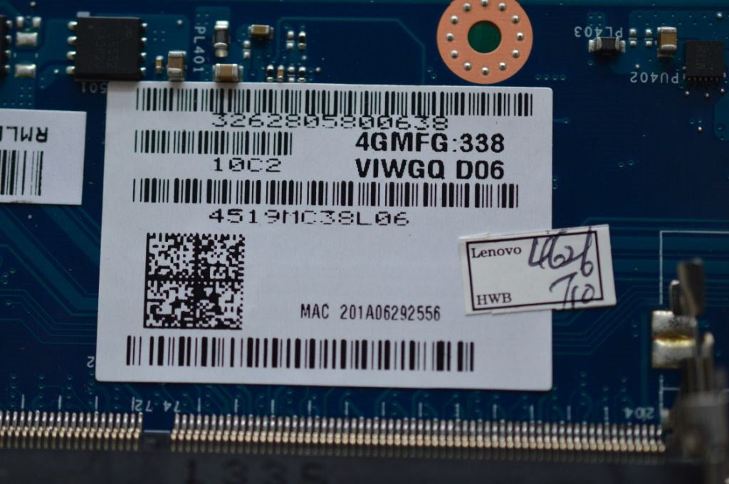 Lenovo Mainboard Viwgq W8S Dis 18W 2G - 90004033