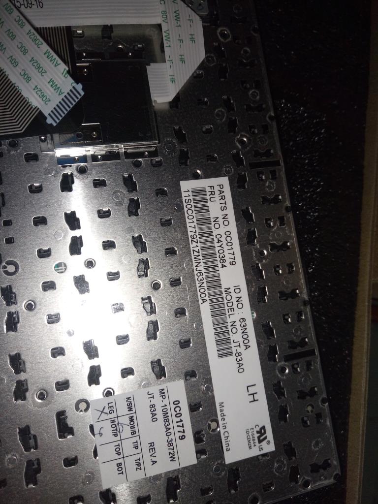 Lenovo Ki Keyboards Internal - 04Y0384