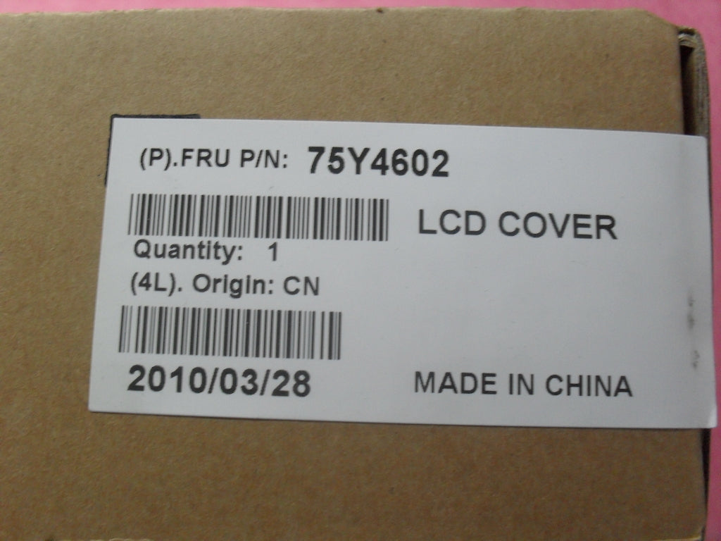 Lenovo Cover Lcdrearcvr Db - 75Y4602