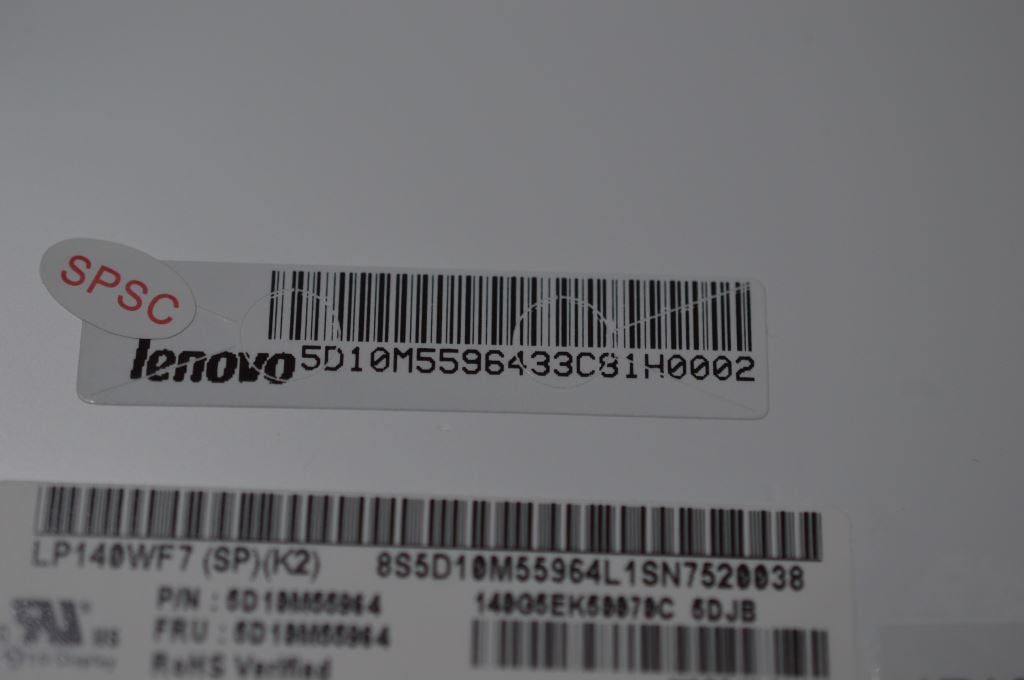 Lenovo Lg Lp140Wf7-Spk2 Fhdi Ag S Nb - 5D10M55964