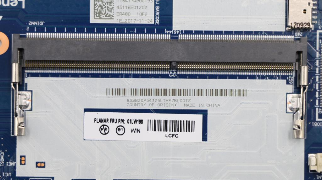 Lenovo Fru I5-8250U 550 2G Ddr5 Win Y - 01LW198