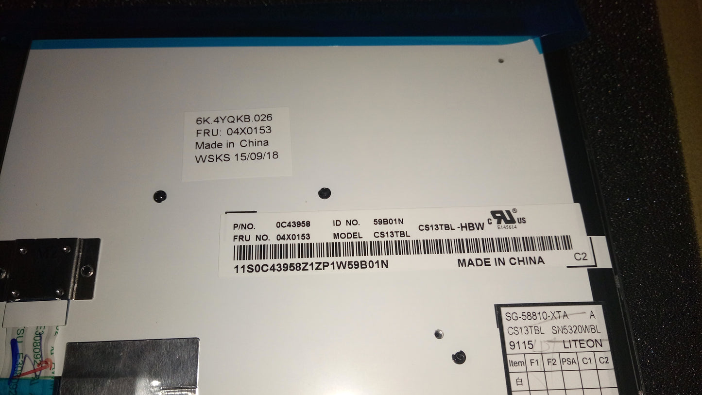Lenovo Ki Keyboards Internal - 04X0153