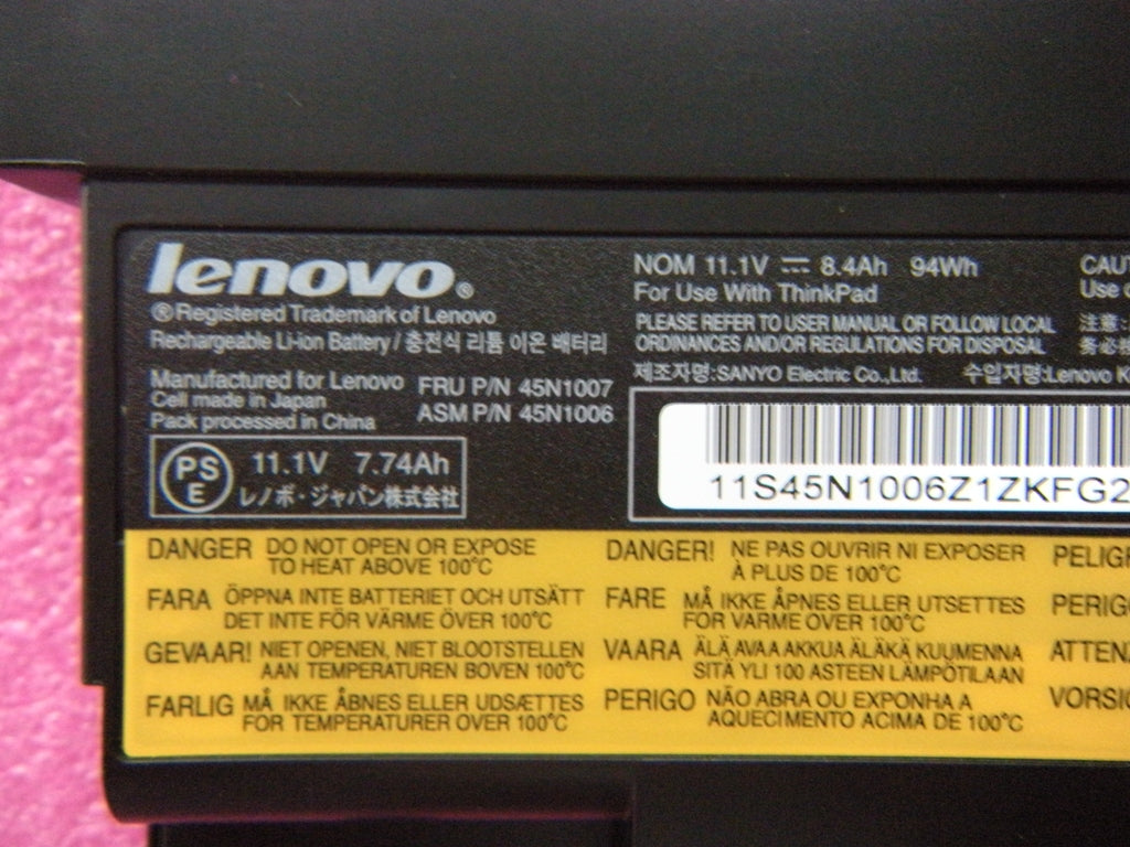 Lenovo Rechargeable Batteries - 45N1007
