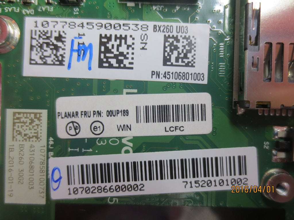 Lenovo Pl System Boards - 00UP189