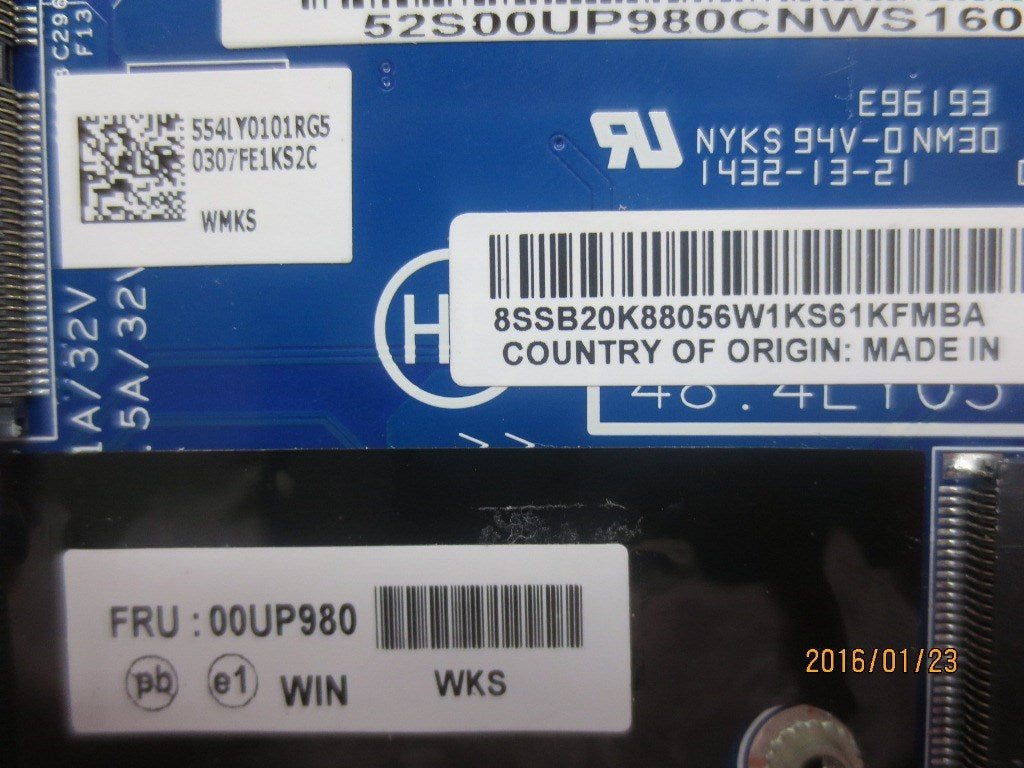 Lenovo Pl System Boards - 00UP980