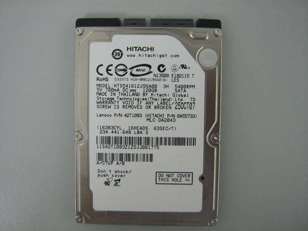 Lenovo 42T1499 Hdd120Gb