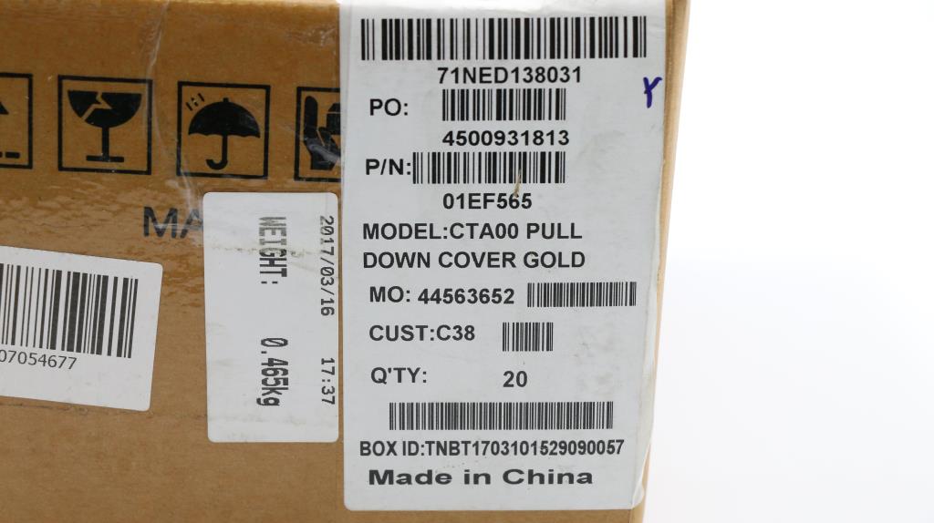 Lenovo Pull Down Cover Gold - 01EF565