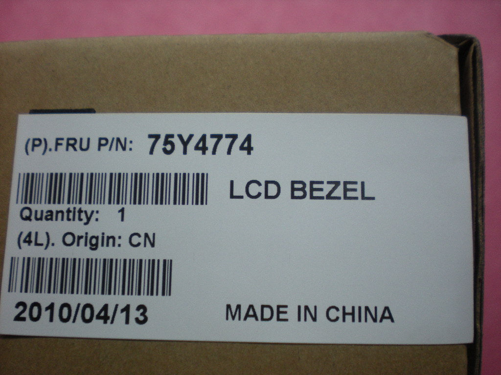Lenovo Fru Lcd Touch Panel Bezel W/ F - 75Y4774