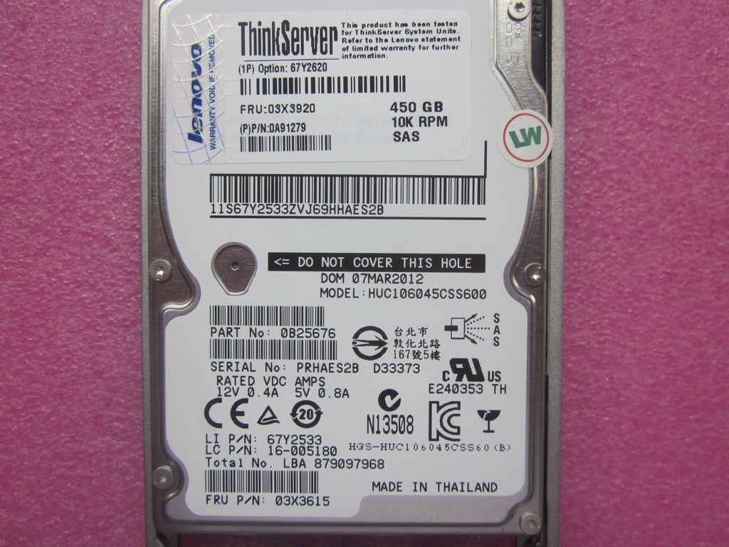 Lenovo 03X3920 - Part