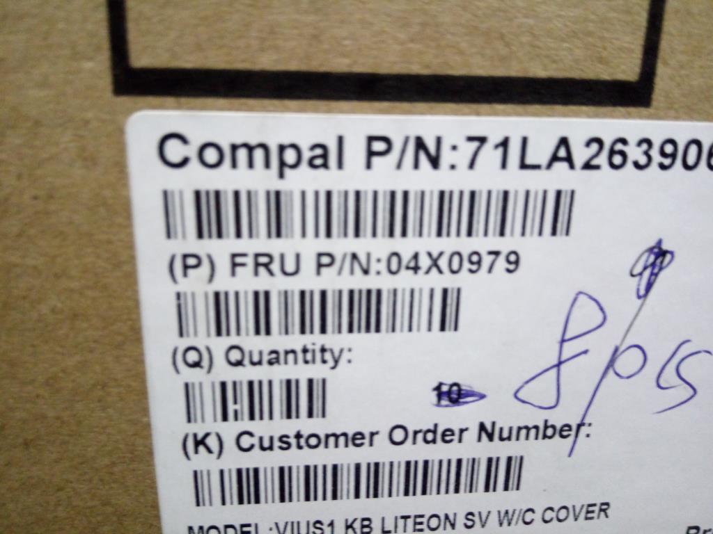 Lenovo Ki Keyboards Internal - 04X0979