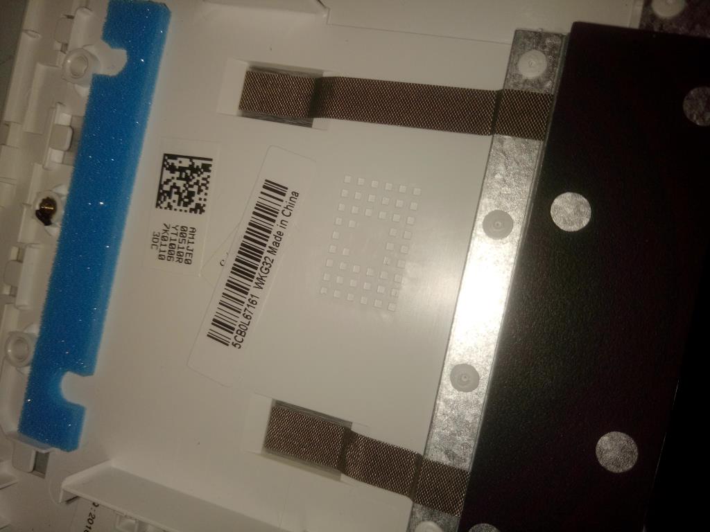 Lenovo Up Assembly W/Kb Bl Wt Yoga He - 5CB0L67161