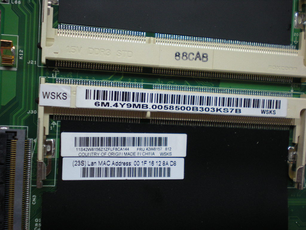 Lenovo System Boards - 42W8157