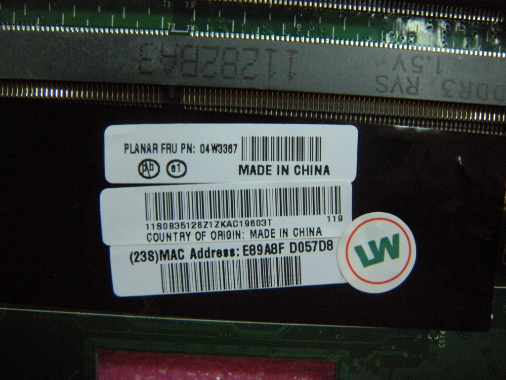 Lenovo 04W3367 - Part
