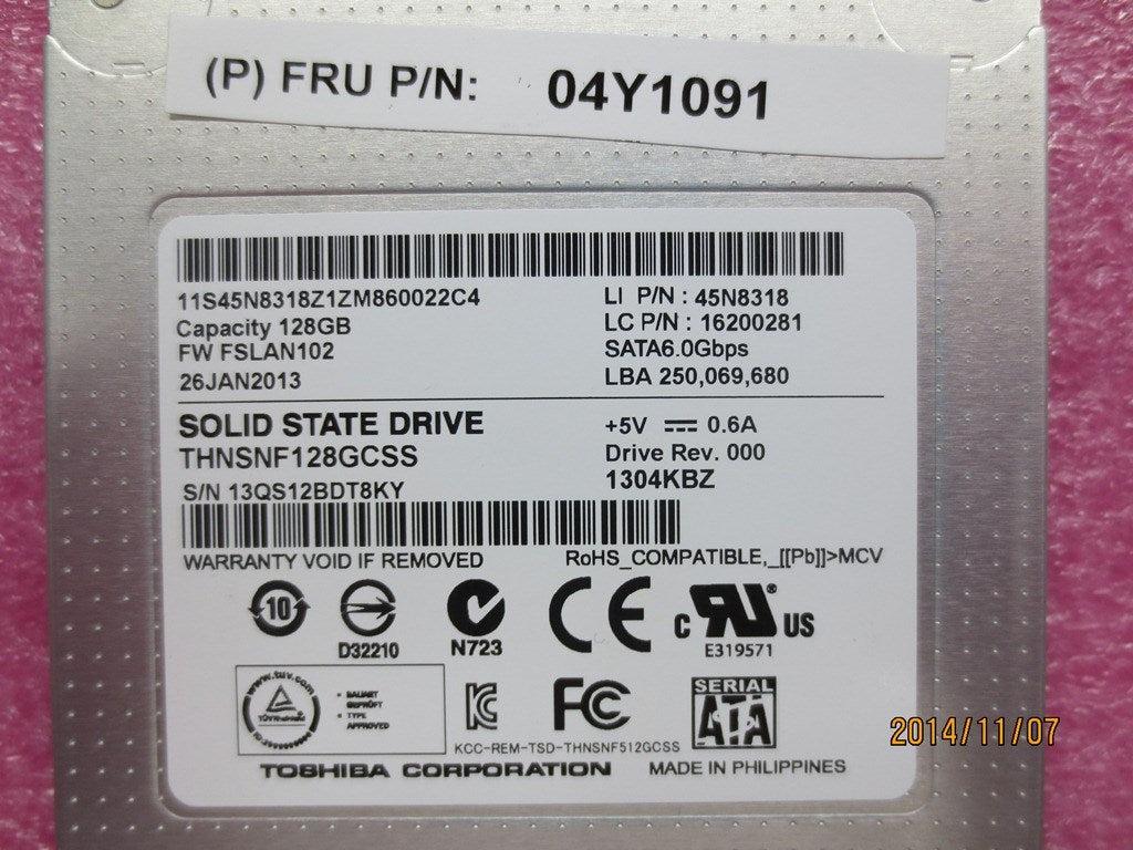Lenovo Replacement Part - 04Y1091